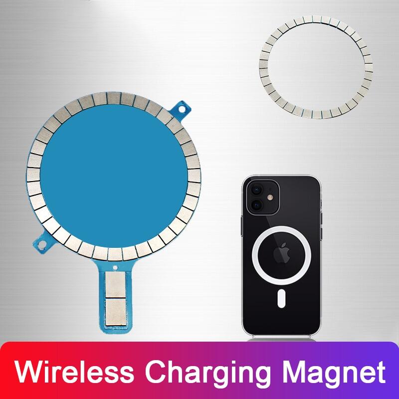 HOCE Wireless Charging Magnet Magsafe For iPhone 12 13 Pro Max 12 Mini 11 Xs XR 8 Mobile Phone Case Strong MagneticMagsafe Leather Case