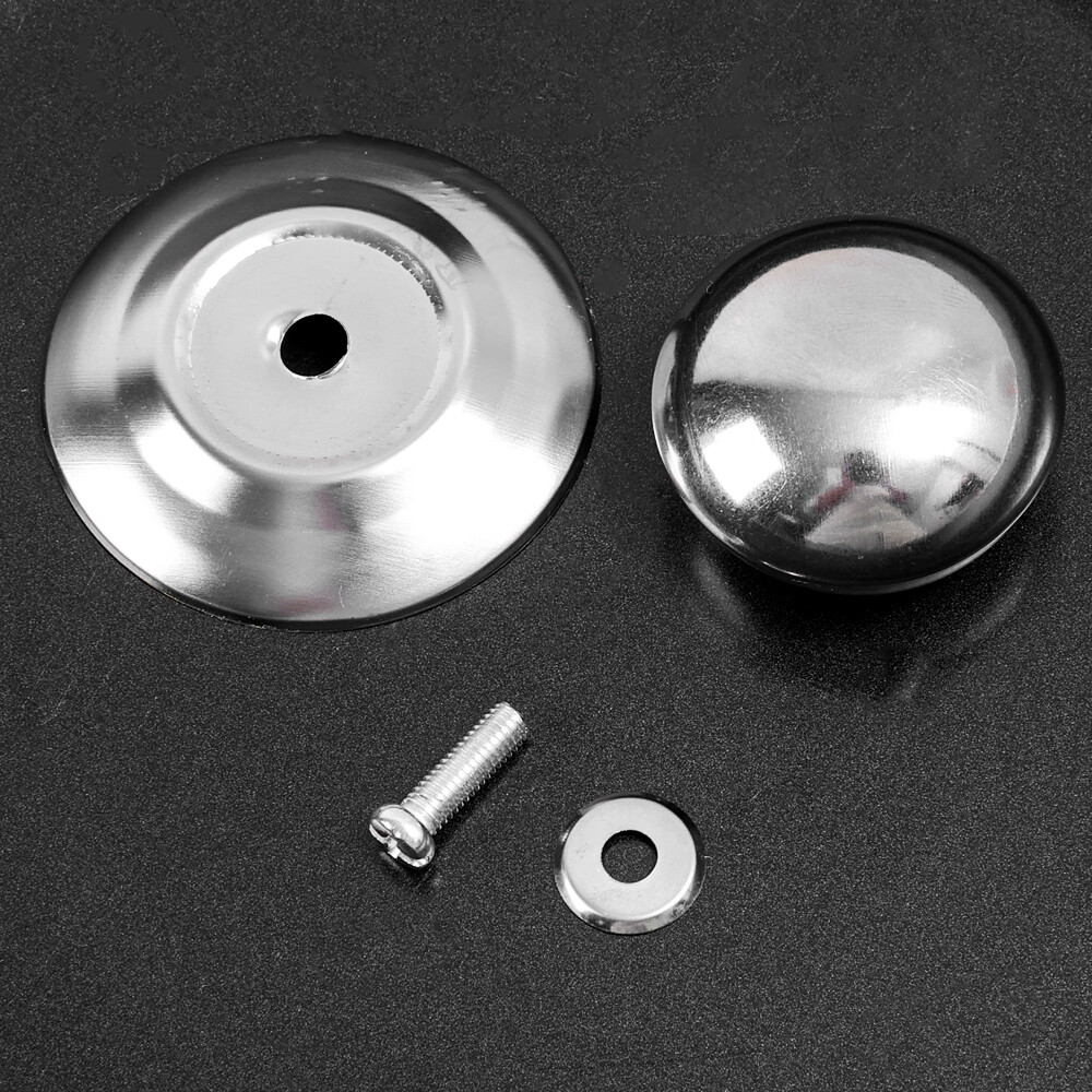 Yespery 1/3 cái dụng cụ nấu nướng núm cầm nắp nồi chảo tay cầm thép không gỉ cho nhà bếp nắp nồi Mũ dụng cụ nấu nướng thay thế Tay cầm nồi