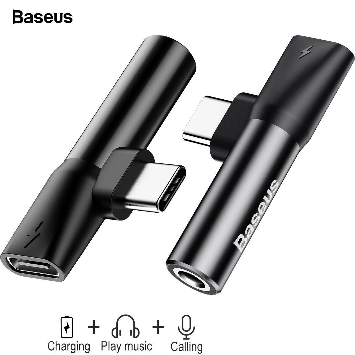 Bộ chuyển đổi Jack cơ sở USB loại C sang 3,5mm cho Xiaomi Mi 9 8 Huawei Mate 30 P30 Pro Type-C OTG USB-C Bộ chia âm thanh USBC C