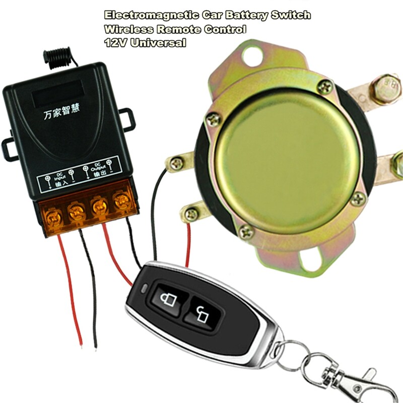Universal Car Battery Switch Wireless Remote Control battery switch master kill