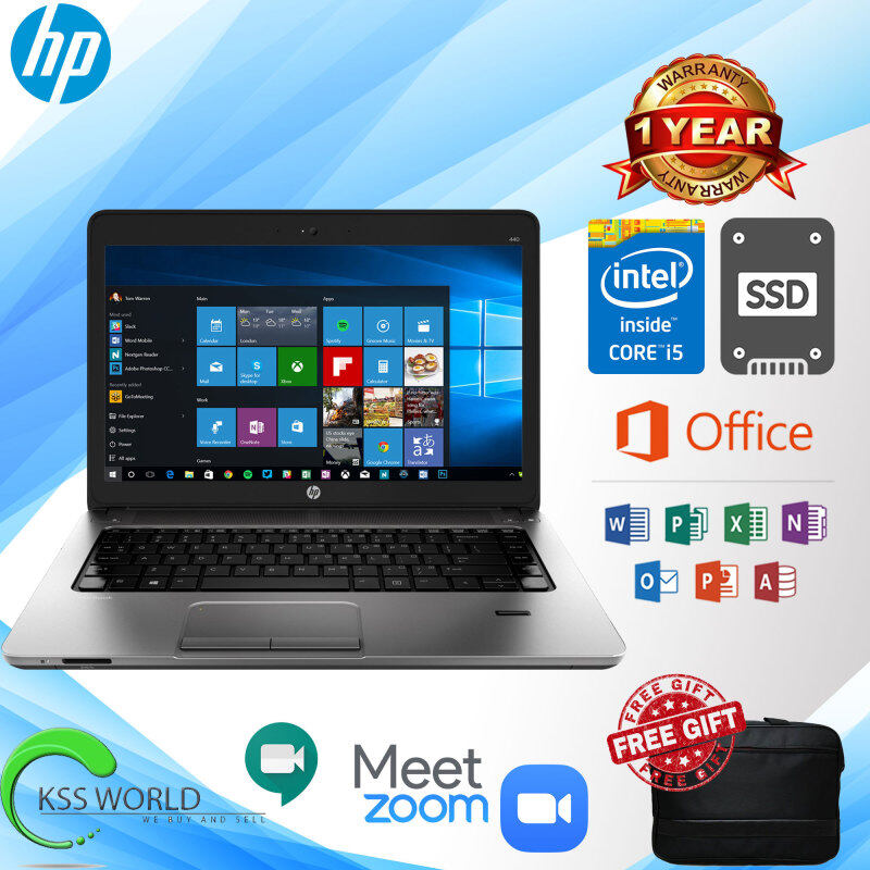 HP PROBOOK 440 G1 CORE i5-4TH GEN 4GB RAM 500GB HDD / 120 GB SSD 14 INCH INCLUDE FREE BAG Malaysia