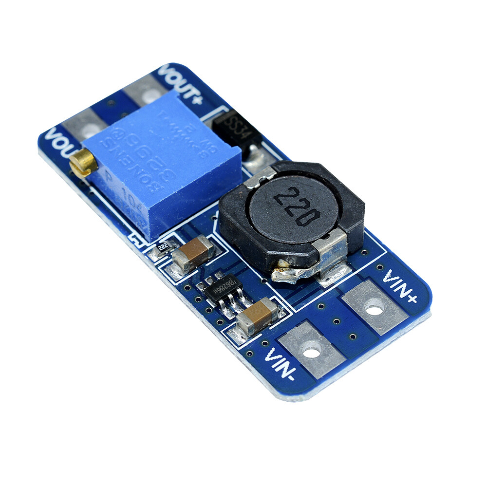 DC-DC Aideepen MT3608 Nguyên Bản Mô-đun Tăng Áp Nguồn Mô-đun 2A Cho Arduino