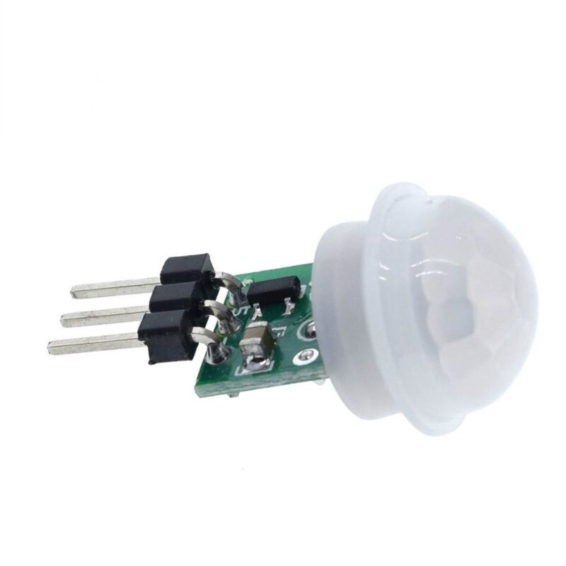 Mini IR Hồng Ngoại Hồng Ngoại Chuyển Động PIR Thiết Bị Cảm Biến Con Người Máy Dò Tự Động Mô-đun AM312 Cảm Biến DC 2.7-12V