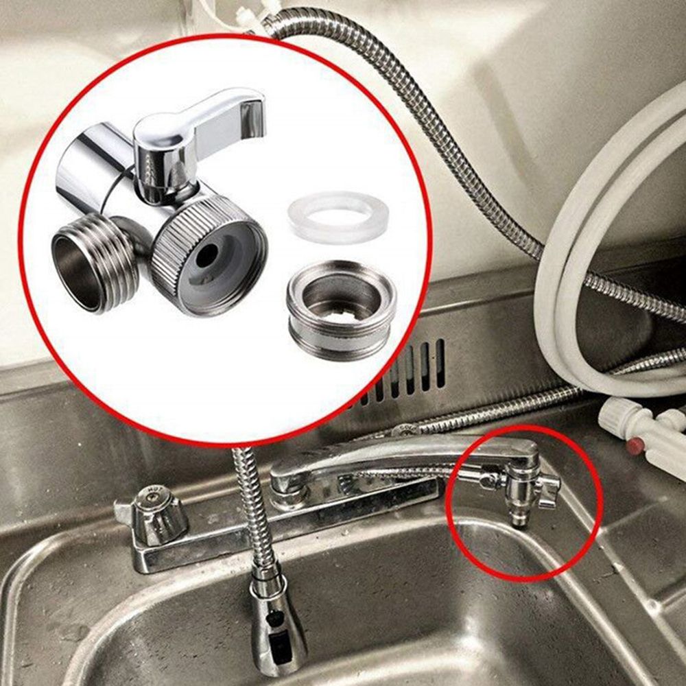 YELLING Switch 3 Way Tee Diverter Sink Splitter Toilet Bidet Diverter