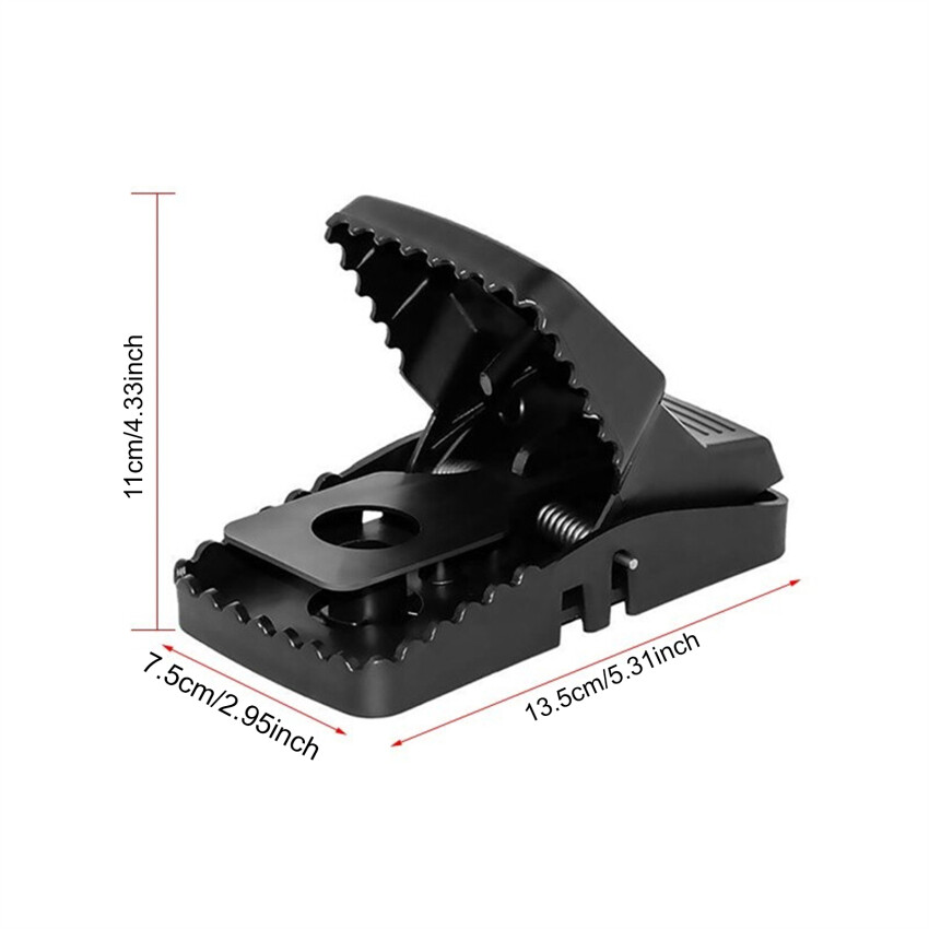 2 PCS Mechanical Mousetrap Mice Clip Automatic Mini Household Mechanical Mouse Trap Rat Killer for Garden Home Warehouse Restaurant