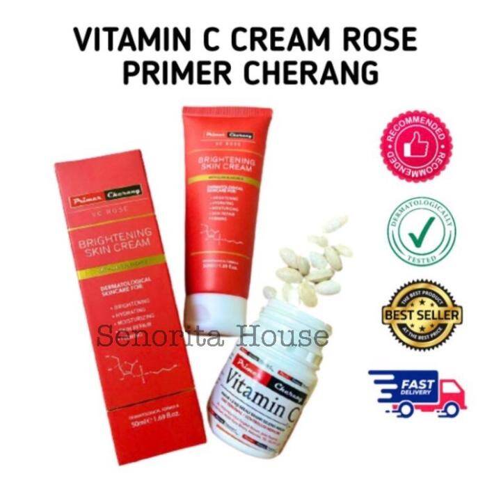 brightening skin cream primer cherang
