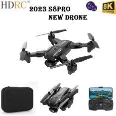 Hdrc s8pro Drone 8K 5G GPS chuyên nghiệp Độ nét cao chụp ảnh trên không bốn cánh quạt Né chướng ngại vật máy bay trực thăng