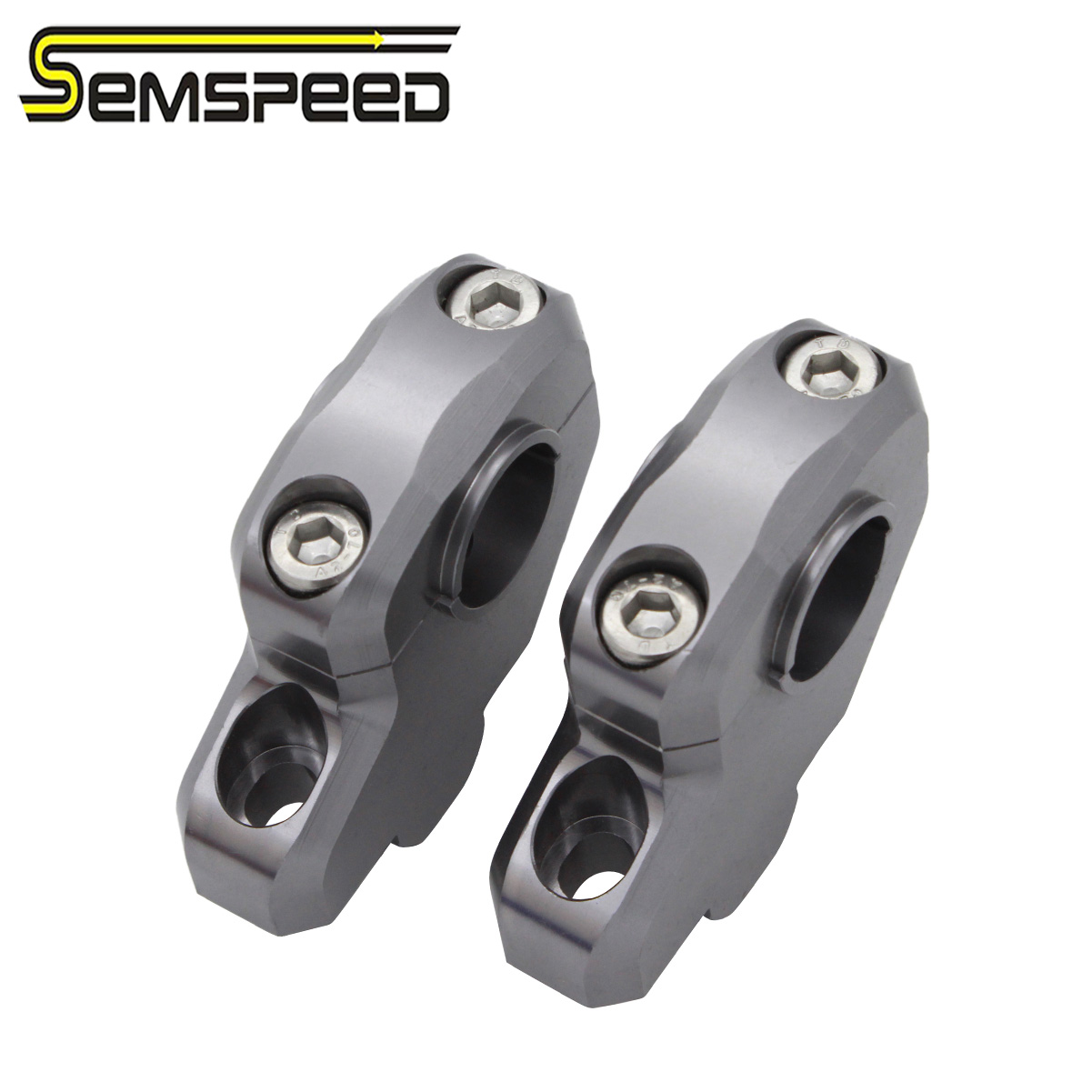 Semspeed motorcycle 22mm handlebar riser bar mount for yamaha mt-09 xsr900 tracer mt-07 xsr700 mt03 mt01 mt-15