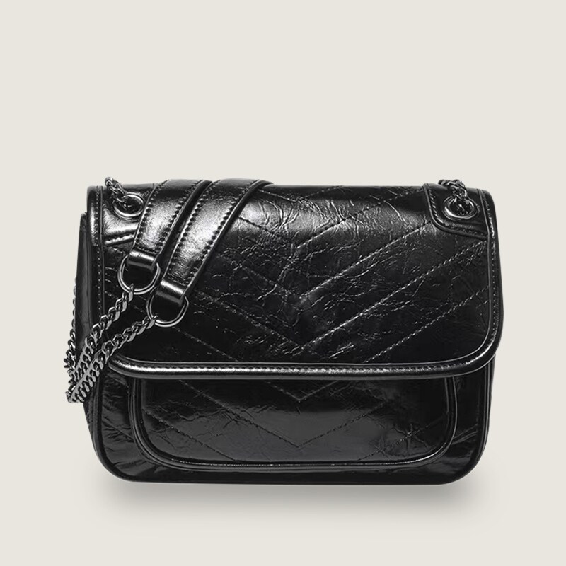 ZARAˉ ZARA female package 2023 new summer fashion chain alar bag leather stray bag large capacity one shoulder inclined shoulder bag
