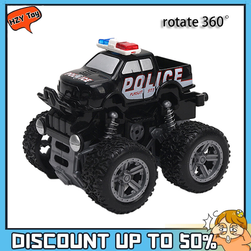 HZY Vehicle Inertial Powerful Large Wheel Children Toy Vehicle Model Car for Birthday