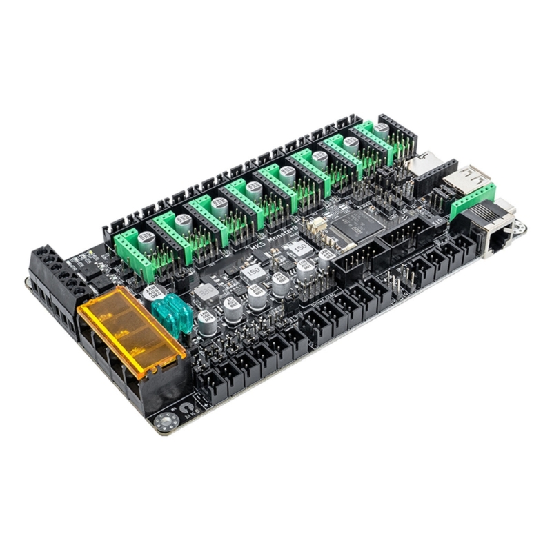 MKS Monster8 V2 Motherboard 3D Printer Monster 32Bit 8 Axis Controller Mainboard