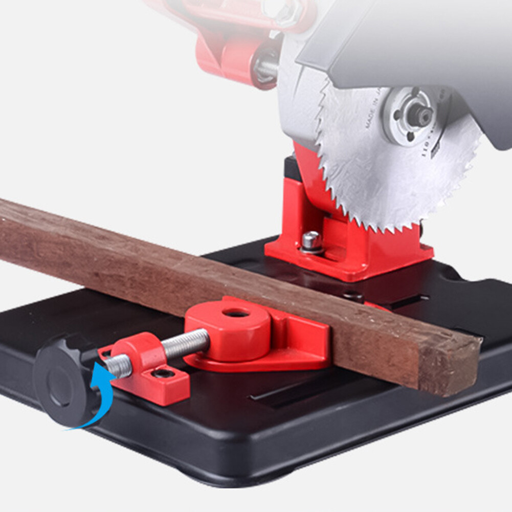 Farfi Metal Angle Grinder Holder Cutting Machine Stand Bracket Power Tool Support Base