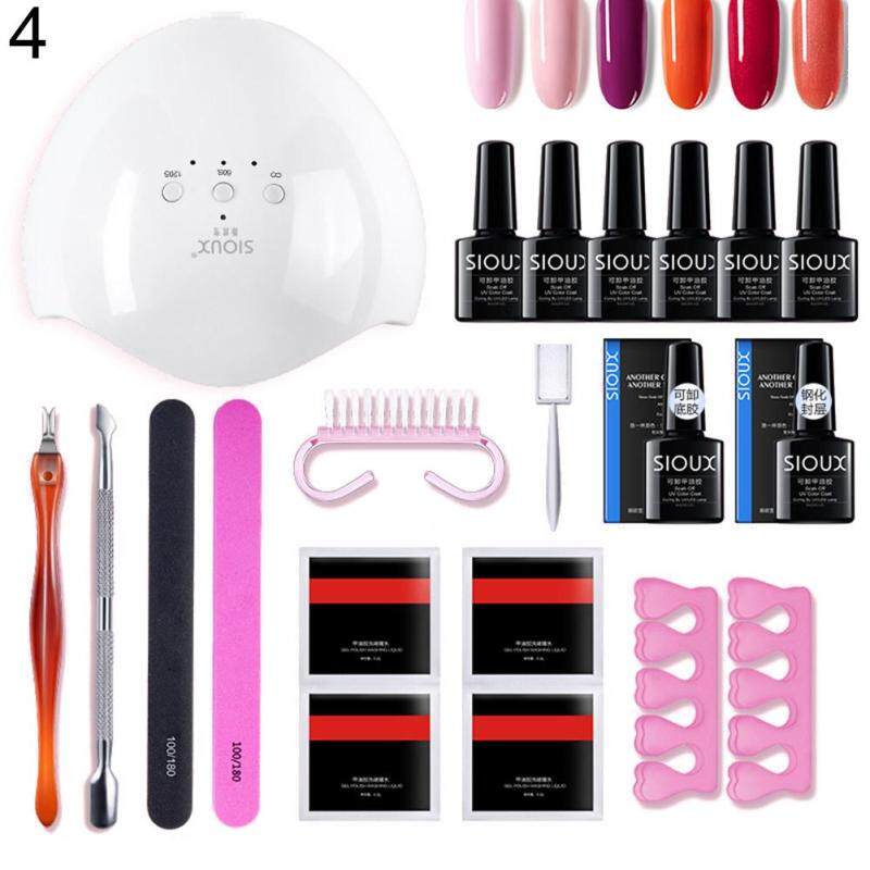 Sanwood®Căn cứ TOP COAT Gel Ba Lan Cồn Cát Dụng Cụ Đẩy Chết Dĩa Đèn UV Móng Tay Nghệ Thuật Bộ