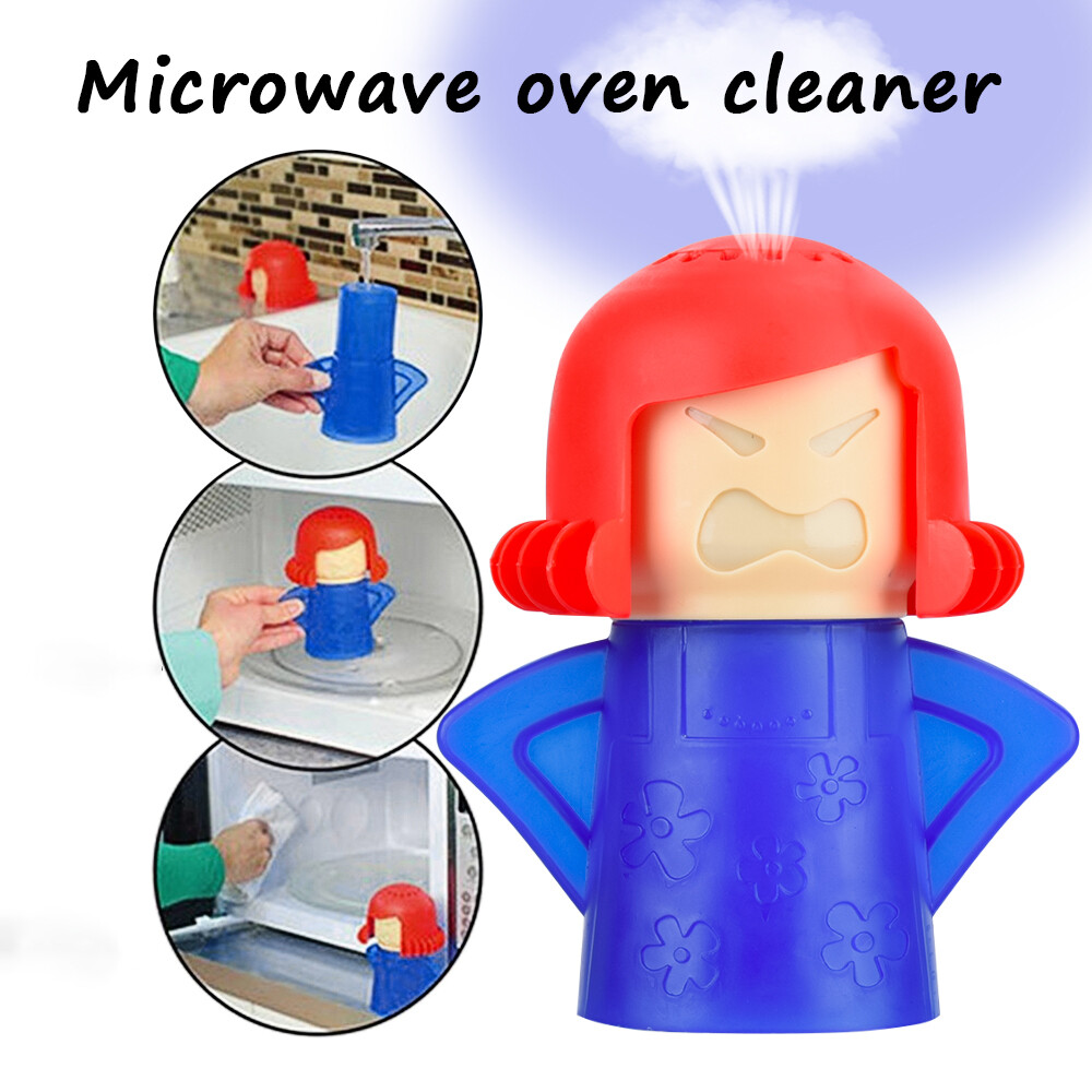 Homechic Kitchen Angry Mama Microwave Cleaner Easily Cleans Microwave Oven Steam Cleaner Appliances for Kitchen Refrigerator Cleaning