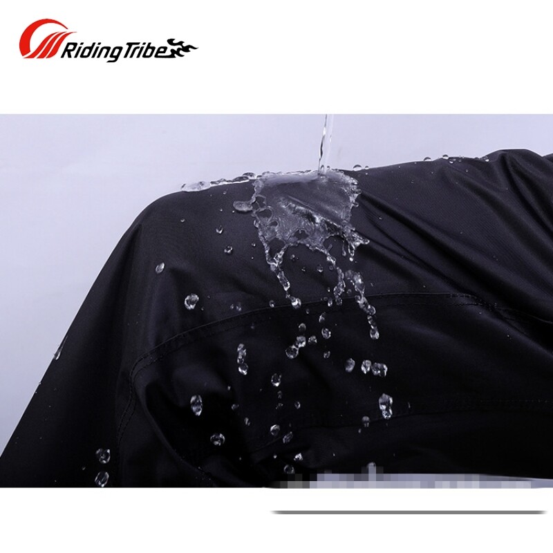 Riding Tribe dày Áo Mưa Bộ áo mưa xe máy bộ người lớn chia hai lớp áo mưa quần