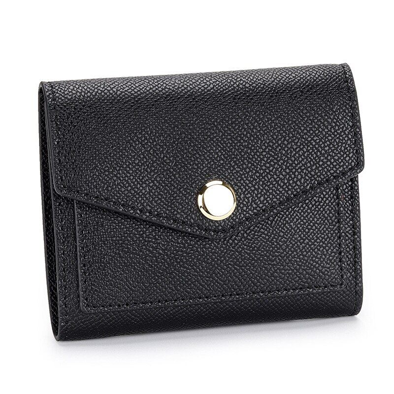 Royal Bagger Small Short Wallet Women Purse Korean Fashion Contrast Color Lady Card Holder Real Genuine Cow Leather Women Coin Purses 88753