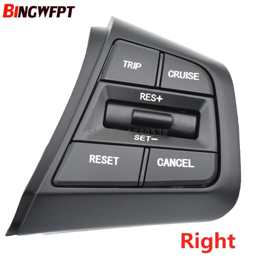 Nút Điều Khiển Hành Trình Vô Lăng Ô Tô Nút Âm Lượng Điều Khiển Từ Xa Kèm Dây Cáp Cho Hyundai Ix25 (Creta) 1.6L 2015-2019