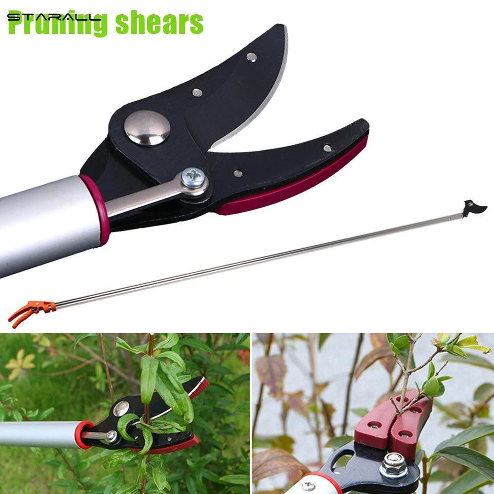 StarALL Pruning Shears Long Reach Cut Hold Bypass Pruner Max Cutting Garden Height Extension Pruning Tool