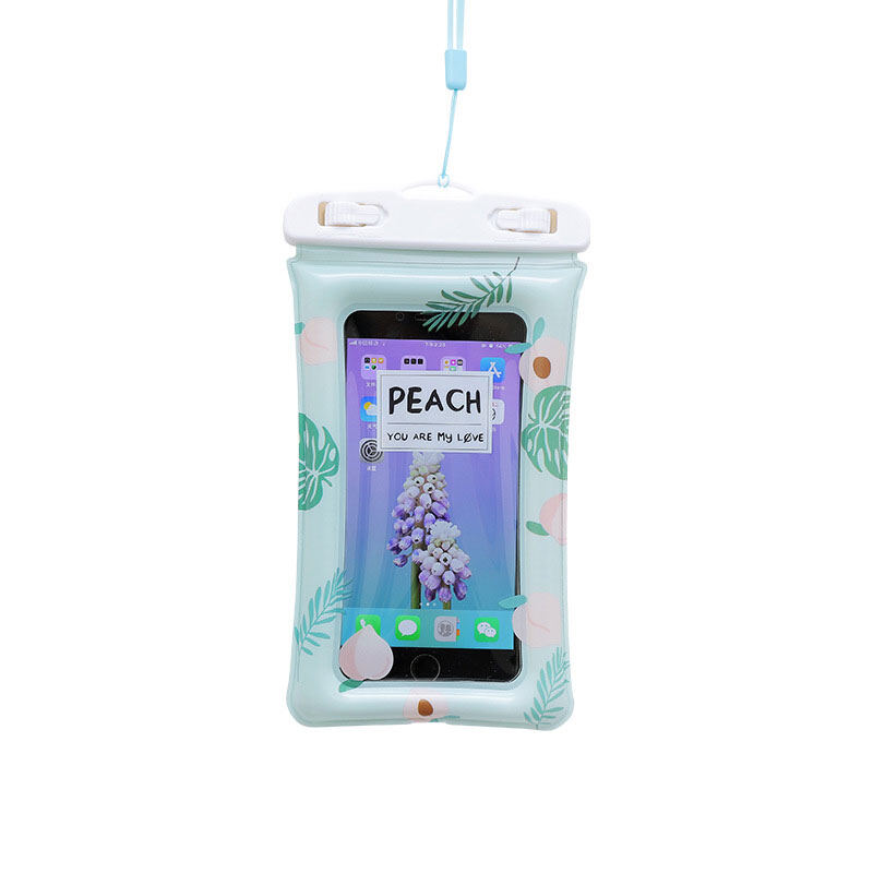 NALLCHEER waterproof phone bag Cartoon phone bag waterproof large thickened inflatable mobile phone cover PVC