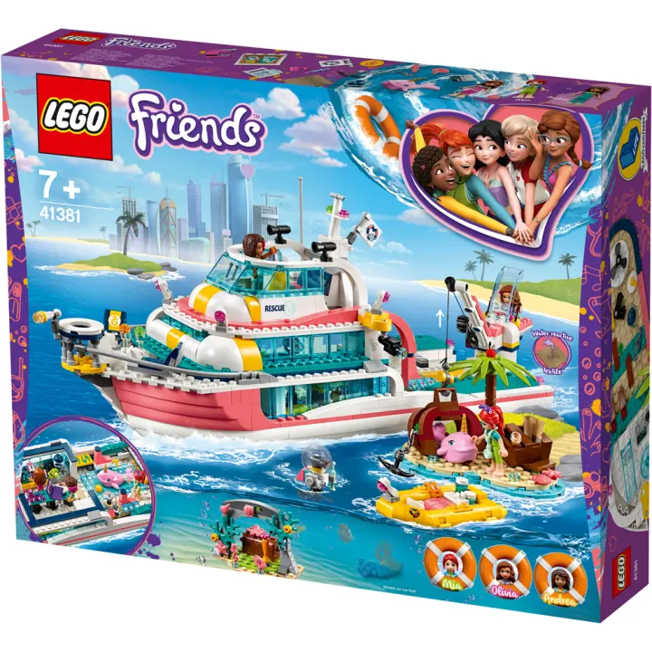 lego friends boat rescue