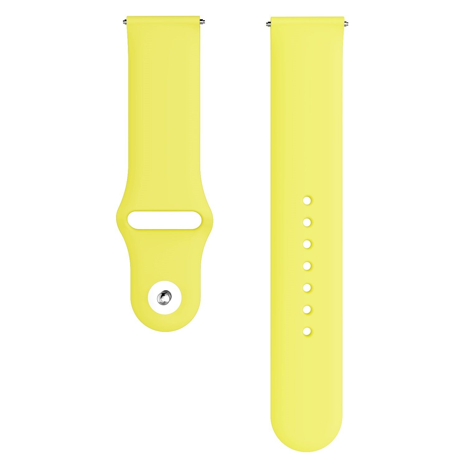 BassPal Newest 20mm 22mm Silicone Band for Samsung Galaxy Watch Active 2 Active 3 Gear S2 Watchband Bracelet Strap for Huami Amazfit bip