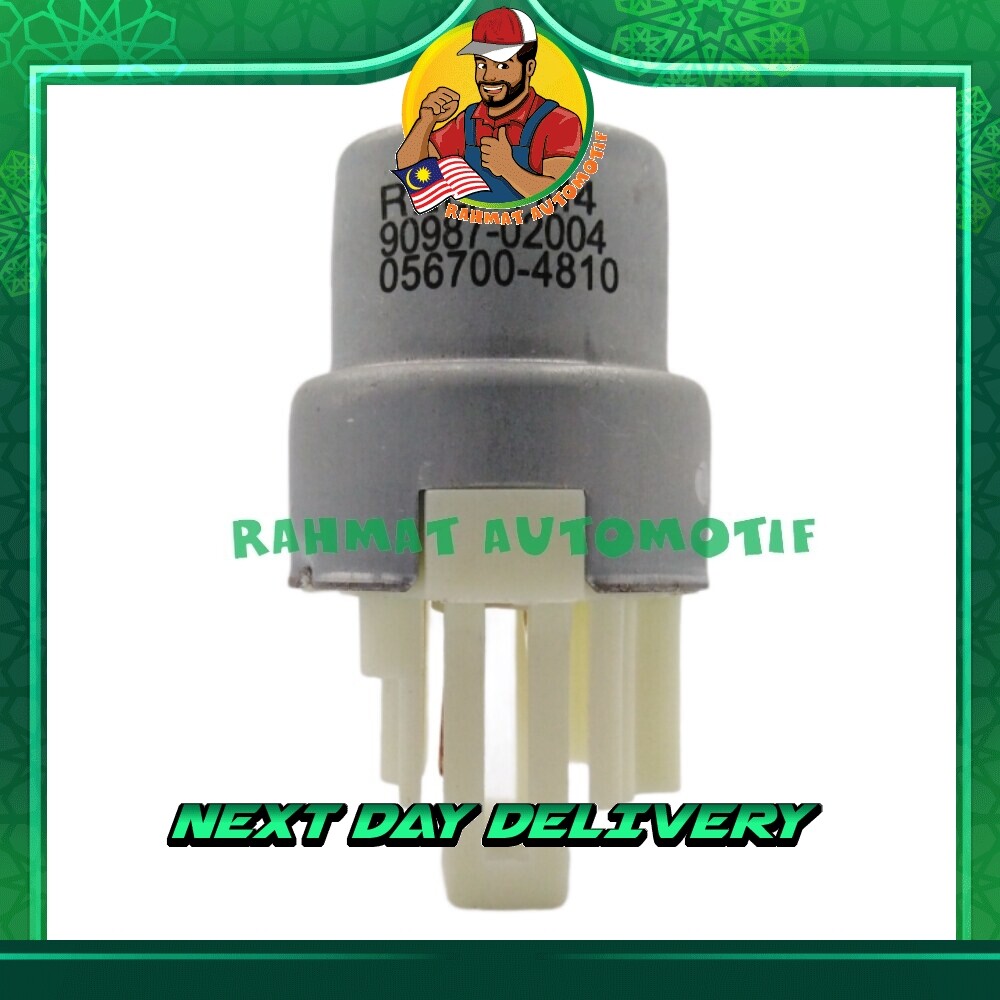 Proton Saga Wira Iswara Toyota Headlamp Relay Aircond Relay 12v 4pin