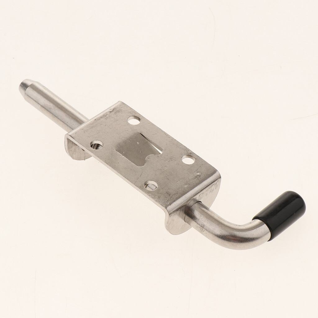 Baoblaze Spring Latch Barrel Bolt Spring Loaded Latch Durable to Use 10mm