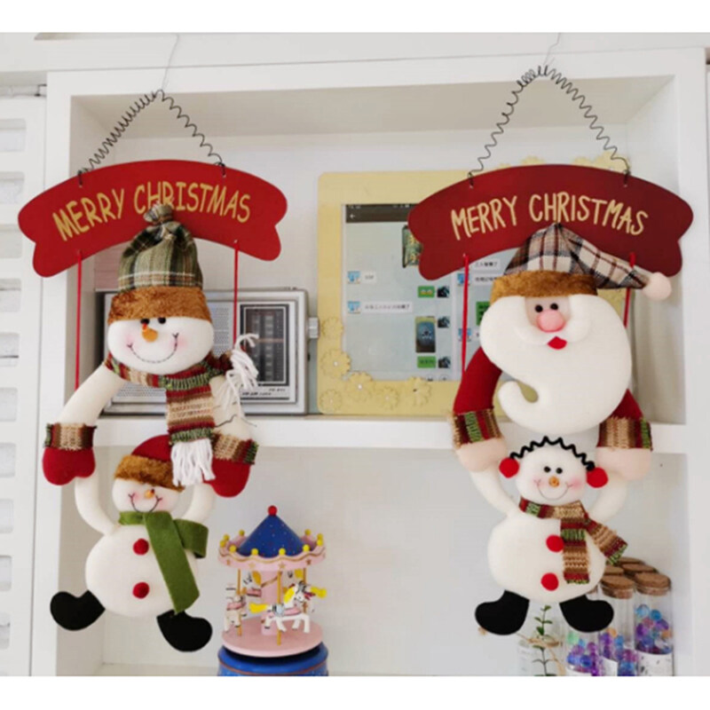 Santa Claus Pendant Christmas Ornaments Festival Party Home Decor Christmas Decor Supplies Novelty Gifts For Children Lazada Ph