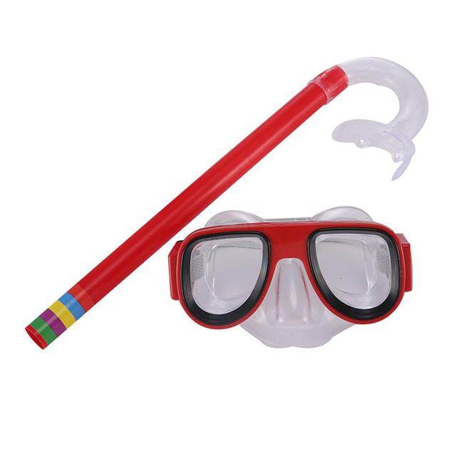 CCW Swimming Goggles Masks Swim Scuba Child PVC Swimming Diving Kids Goggles Mask & Snorkel Set Underwater Diving Accessories