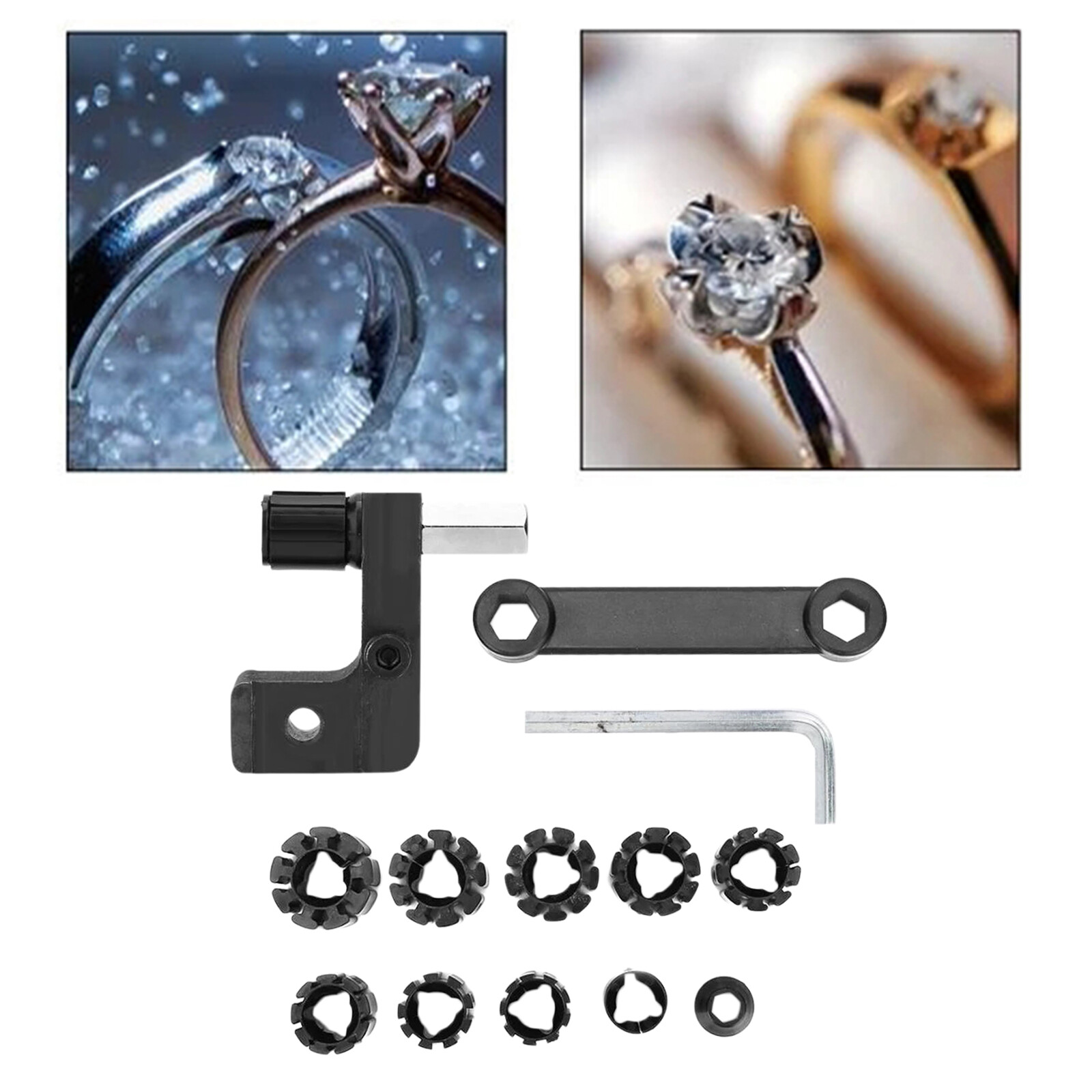 Blesiya Jewellery Making Tools, Ring Clamp, Professional Ring Fixture Setting Tools