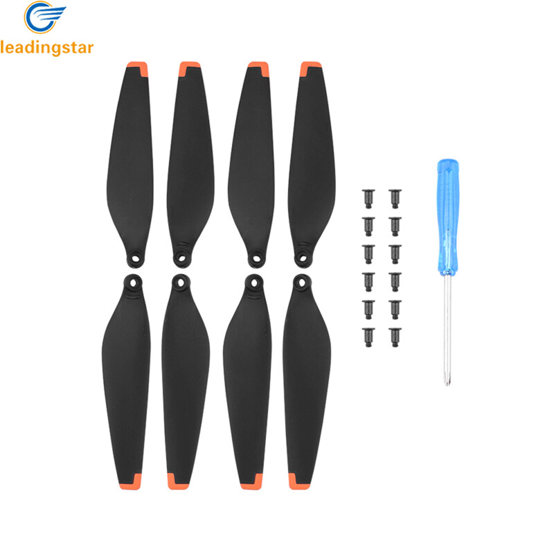 LeadingStar Fast Delivery 2 Pairs Propeller Props Blade Tpu Lightweight Wing Fans Compatible For Dji Mini 3 Drone Replacement Parts