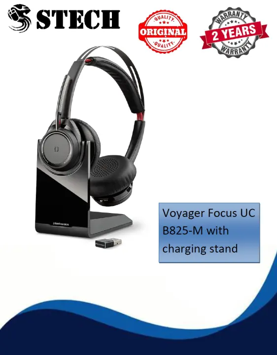 plantronics voyager focus uc bluetooth usb b825