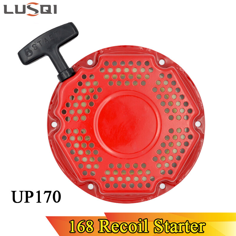 LUSQI 168F Recoil Starter Unitedpower UP170 Gasoline Water Pump Engine