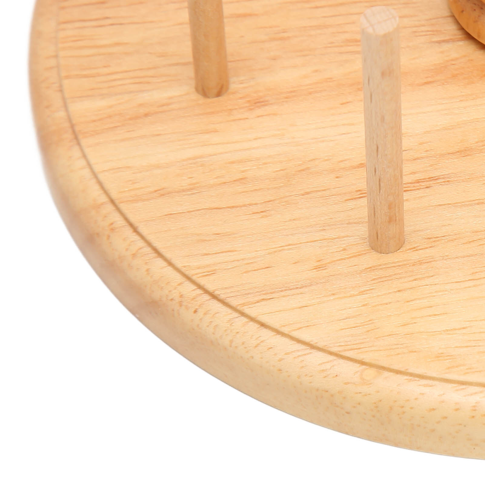 Thread Rack Holder Wooden Thread Holder 8 Spools for Embroidery