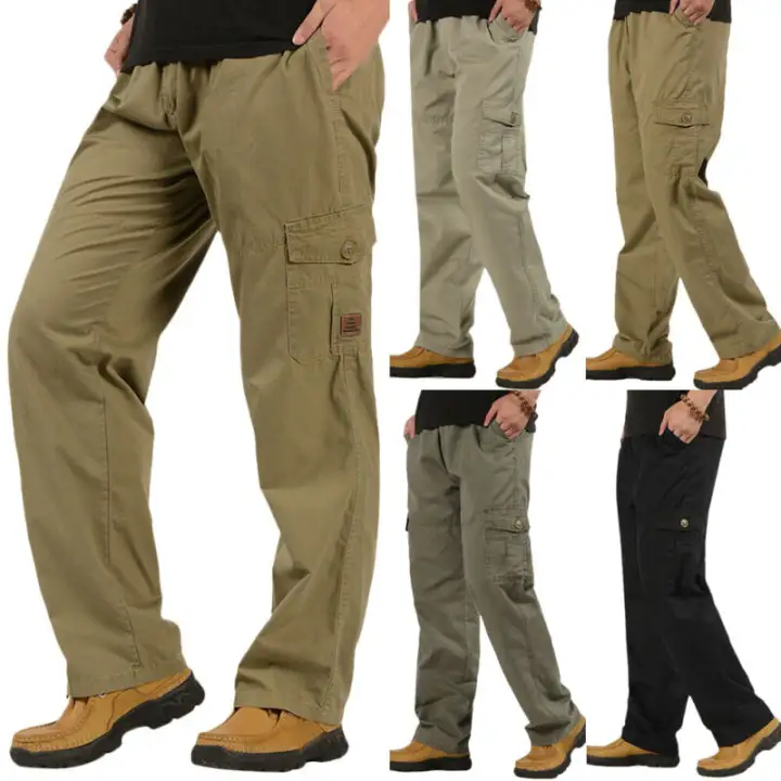 casual cargo trousers