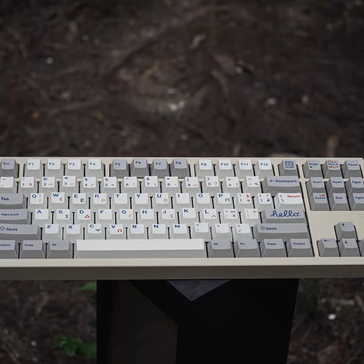 Retro greek keycap 142 keys cherry profile pbt sublimation for cherry mx switch mechanical keyboard rk61/anne pro 2/gk61