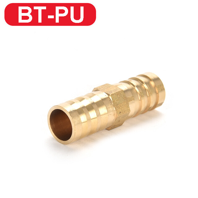 Brass Adaptor T Y Shape Connector Barb Hose Fitting Tee 3 2 Way Tube Copper Barbed Coupling 4mm 6mm 8mm 10mm 12mm L Fittings