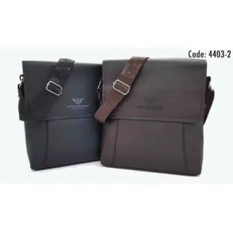 armani sling bag for men