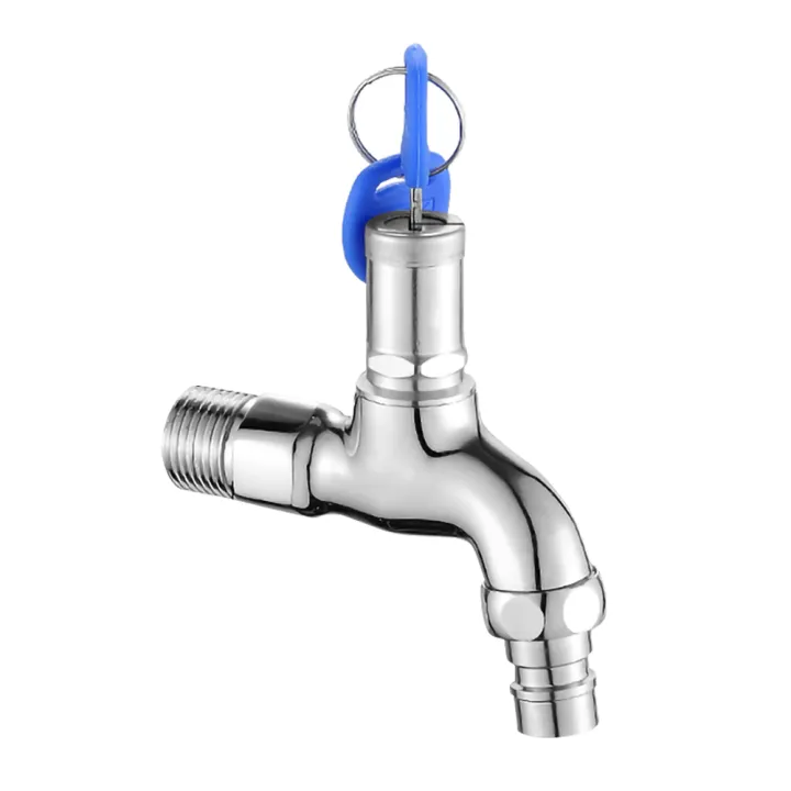 Zinc Alloy Washing Machine Faucet With Lock Easy To Replace And