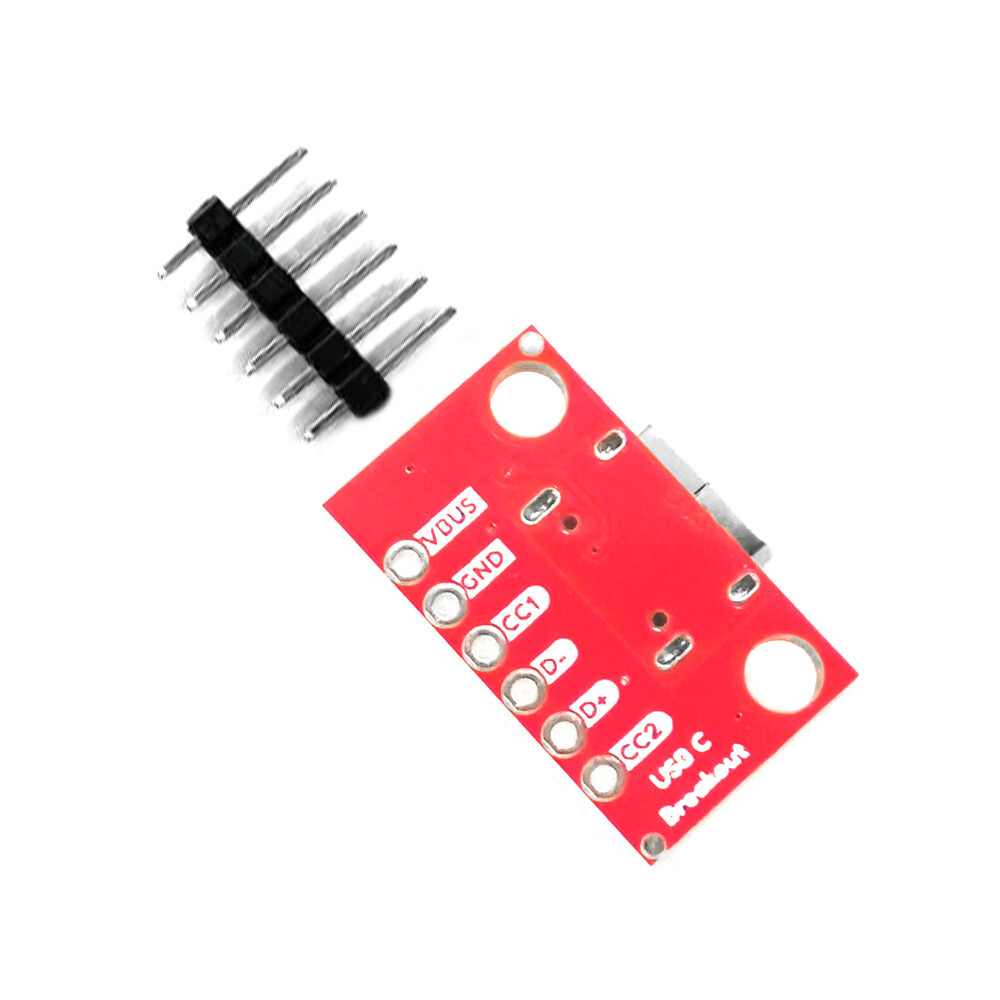 PANTHON 16P USB 3.1 Type-C Female Test Bảng PCB Bộ Chuyển Đổi 2.54Mm Ổ Cắm Kết Nối Cho Truyền Dữ Liệu Bộ Chuyển Đổi Điện Mô-đun Bảng Mạch