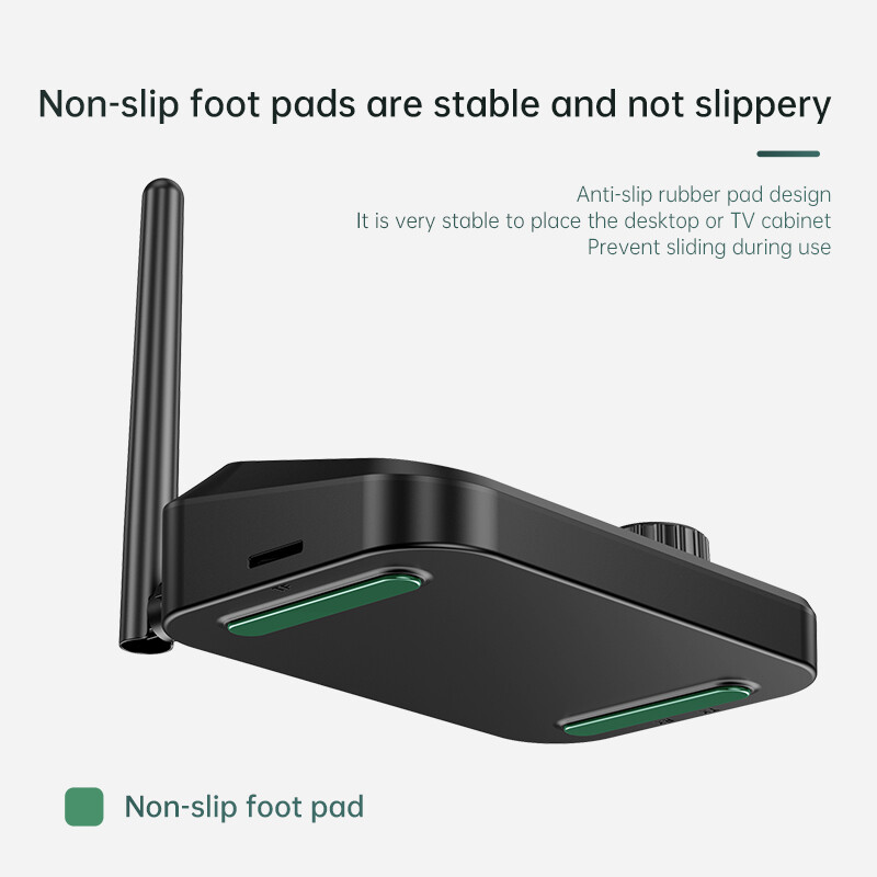 DISOUR Bộ Thu Phát Âm Thanh Bluetooth Đa Chức Năng C41 Bộ Chuyển Đổi Không Dây Âm Thanh Nổi Đồng Trục Quang AUX 3.5Mm Bộ Chuyển Đổi DAC Với Ăng Ten Hiển Thị LED Cho Bộ Khuếch Đại Xe Hơi Máy Vi Tính T V