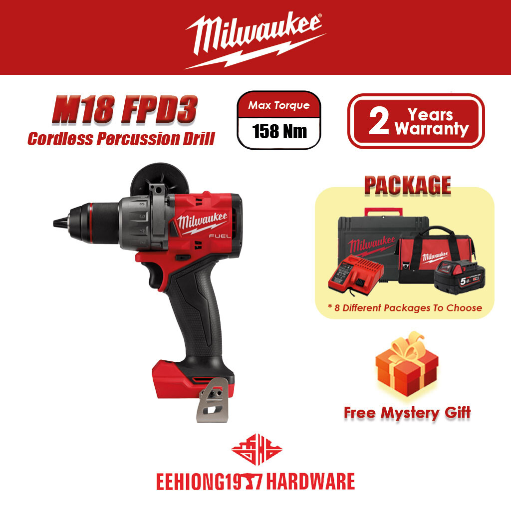 MILWAUKEE M18 FPD3 M18 FUEL Percussion Drill Brushless Motor