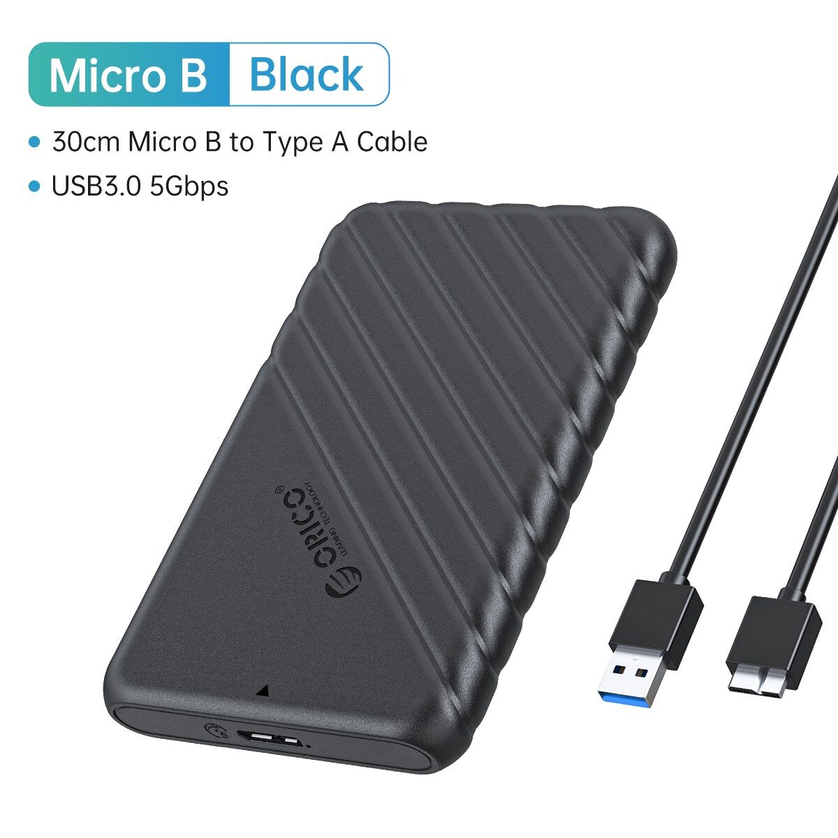 Orico 2.5 inch hdd enclosure sata to usb3.0 5gbps 4tb hdd case support uasp for windows 10/8/7/vista/xp mac tool free