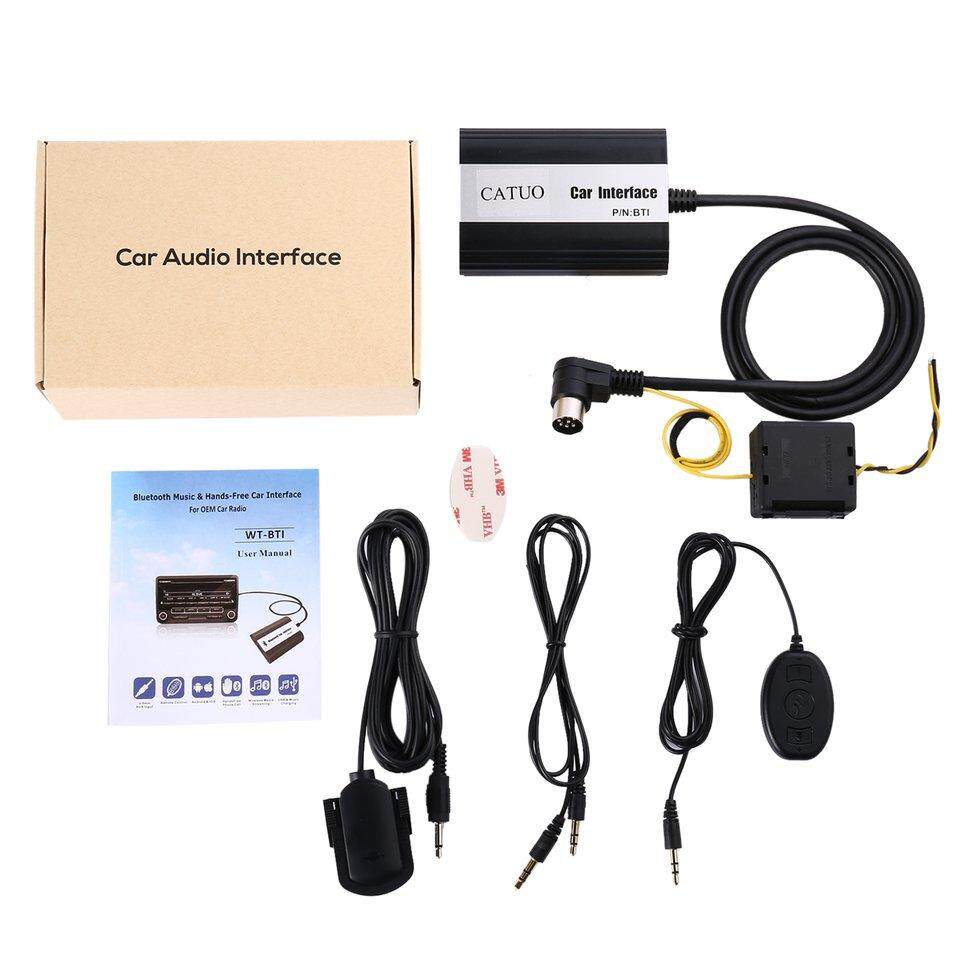 Penjual Terbaik Catuo AUX Input Bluetooth Musik dan Tangan-Gratis Mobil Antarmuka untuk Mobil Volvo