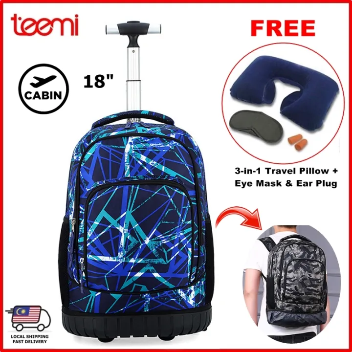 trolley backpack cabin luggage