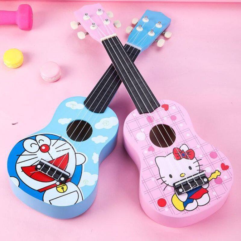 guitar Wooden childrens toy ukulele beginner little guitar musical instrument music toy gift for Malaysia