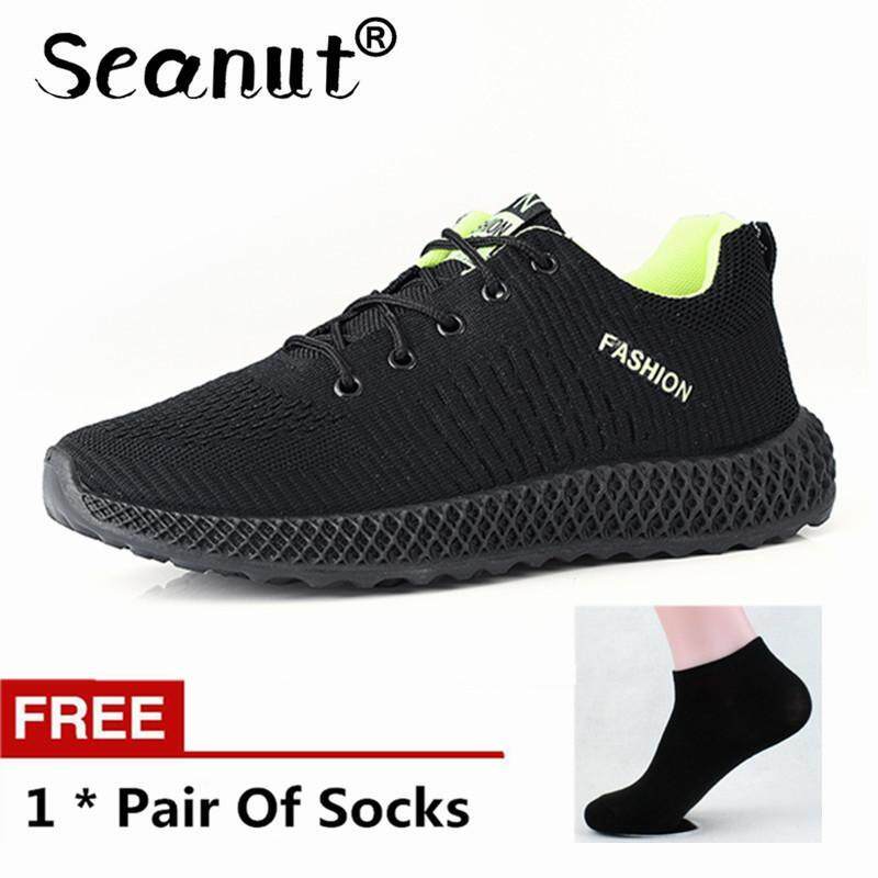 Giày Seanut Lưới Nam Giày Lạc-Lên Nam Nhẹ Thoải Mái Thoáng Sneakers【free Shipping】