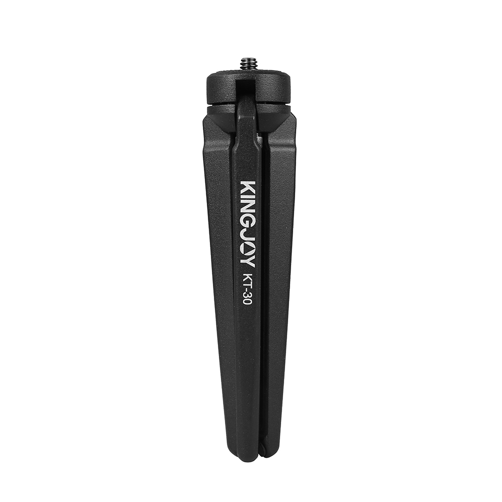 KINGJOY Portable Mini Tripod Stabilizer Stable Aluminium Alloy Desktop Tabletop Three-leg Stand Holder Support Base with 1/4 Inch Screw for GoPro Cameras DSLR Camcorder for Stabilizers of ZHIYUN FEIYU HOHEM DJI MOZA Max. Load Capacity 3kg/6.6Lbs
