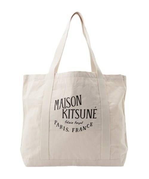 Export To Japan and South Korea Maison Kitsune Tote Bag Canvas Bag Shopping Bag Handbag Fox Head