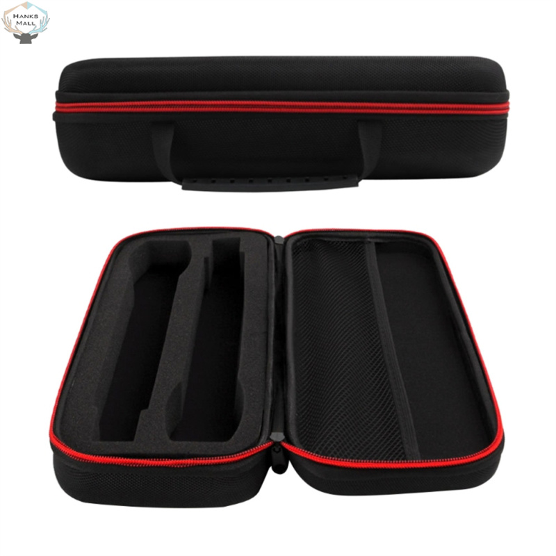 Hanks Portable Eva Wireless Microphone Storage Bag Shockproof Large-capacity Hard Case Carry Bag For Travelling Camping Business Trip